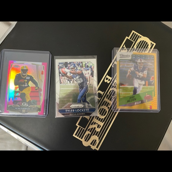 Josh Allen /99 Clinton Dix /25 Tyler Lockett RC